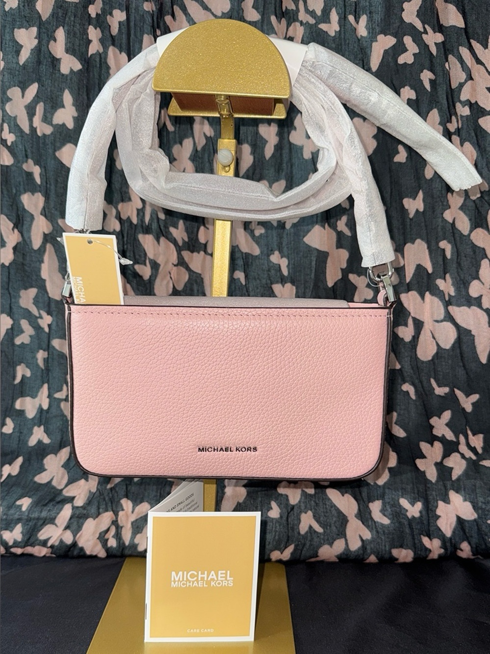 Michael Kors Bryant Convertible Pouchette Crossbody